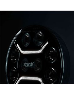 Faro LED largo alcance STRANDS DARK KNIGHT INTENSE 9" 130W, 13500Lm, 480m, blanca/ámbar, ECE R7, R112 y R10