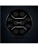 Faro LED largo alcance STRANDS DARK KNIGHT INTENSE 9" 130W, 13500Lm, 480m, blanca/ámbar, ECE R7, R112 y R10