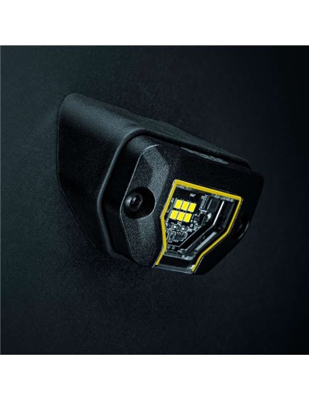 Luz de trabajo LED UNITY ROCK blanco, para superficies planas o curvas, 7,8W 780Lm alcance 17m, IP69K