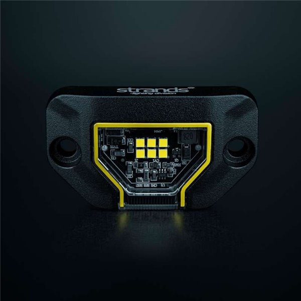 Luz de trabajo LED UNITY ROCK blanco, para superficies planas o curvas, 7,8W 780Lm alcance 17m, IP69K