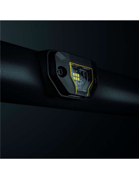 Luz de trabajo LED UNITY ROCK blanco, para superficies planas o curvas, 7,8W 780Lm alcance 17m, IP69K