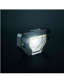 Luz de trabajo LED UNITY ROCK blanco, para superficies planas o curvas, 7,8W 780Lm alcance 17m, IP69K
