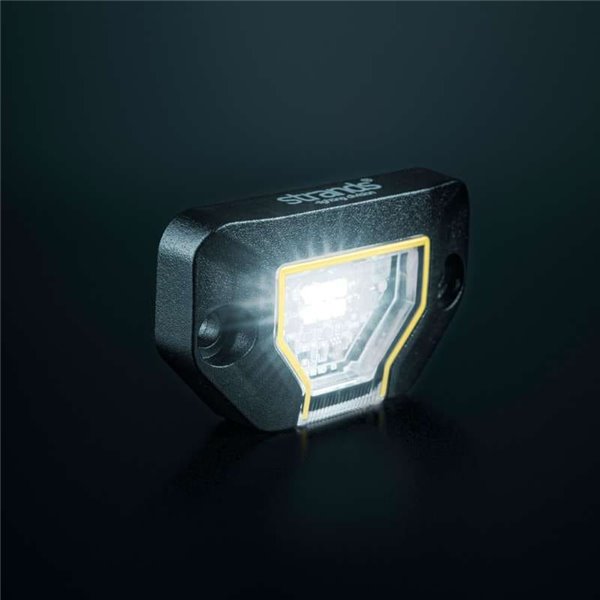 Luz de trabajo LED UNITY ROCK blanco, para superficies planas o curvas, 7,8W 780Lm alcance 17m, IP69K