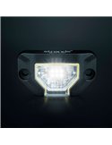 Luz de trabajo LED UNITY ROCK blanco, para superficies planas o curvas, 7,8W 780Lm alcance 17m, IP69K