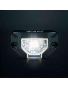 Luz de trabajo LED UNITY ROCK blanco, para superficies planas o curvas, 7,8W 780Lm alcance 17m, IP69K