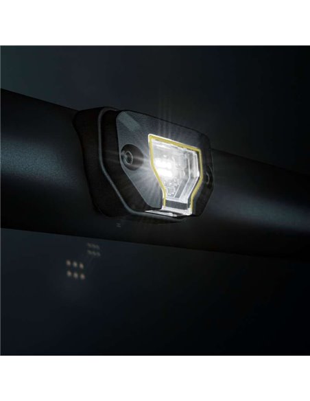 Luz de trabajo LED UNITY ROCK blanco, para superficies planas o curvas, 7,8W 780Lm alcance 17m, IP69K