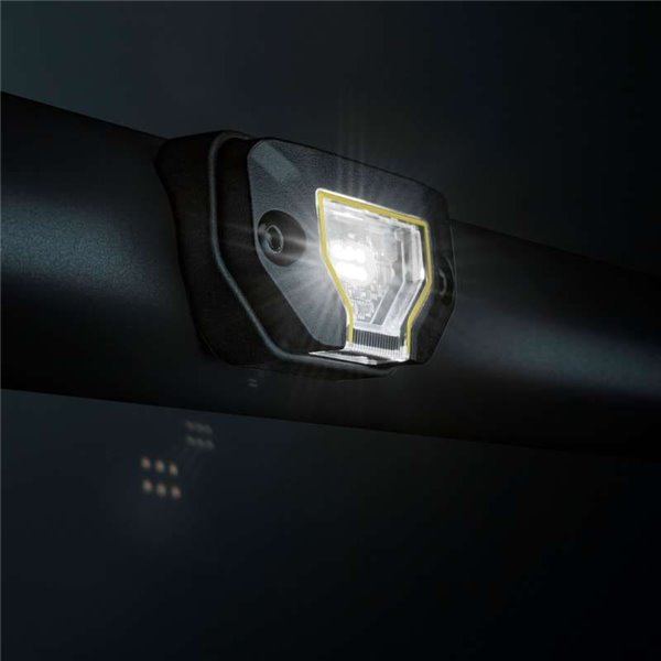 Luz de trabajo LED UNITY ROCK blanco, para superficies planas o curvas, 7,8W 780Lm alcance 17m, IP69K