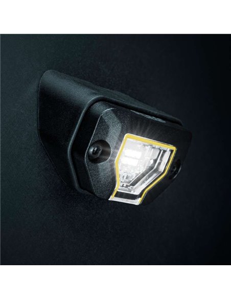 Luz de trabajo LED UNITY ROCK blanco, para superficies planas o curvas, 7,8W 780Lm alcance 17m, IP69K
