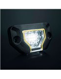 Luz de trabajo LED UNITY ROCK blanco, para superficies planas o curvas, 7,8W 780Lm alcance 17m, IP69K