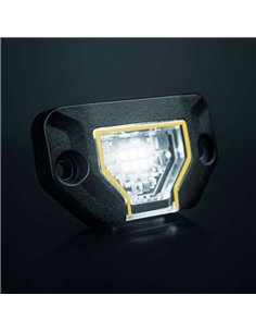 Luz de trabajo LED UNITY ROCK blanco, para superficies planas o curvas, 7,8W 780Lm alcance 17m, IP69K 2