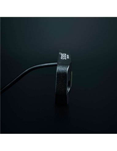 Luz de trabajo LED UNITY ROCK ámbar, para superficies planas o curvas, 5,2W 340Lm, IP69K