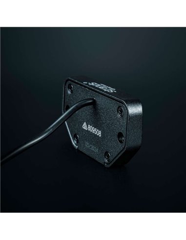 Luz de trabajo LED UNITY ROCK ámbar, para superficies planas o curvas, 5,2W 340Lm, IP69K