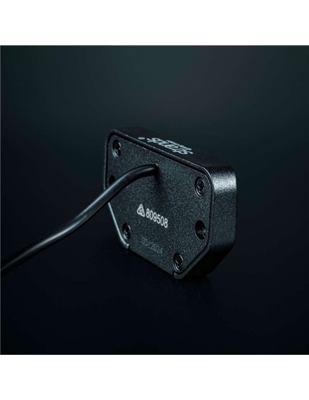 Luz de trabajo LED UNITY ROCK ámbar, para superficies planas o curvas, 5,2W 340Lm, IP69K