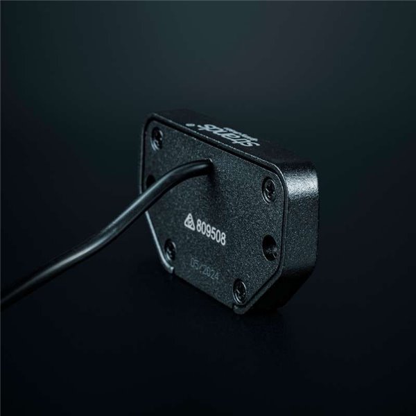 Lampe de travail LED ambrée UNITY ROCK, pour surfaces planes ou courbes, 5,2 W, 340 lm, IP69K