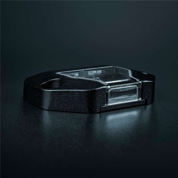 Luz de trabalho LED âmbar UNITY ROCK, para superfícies planas ou curvas, 5,2 W, 340 lm, IP69K