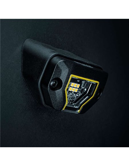 Lampe de travail LED ambrée UNITY ROCK, pour surfaces planes ou courbes, 5,2 W, 340 lm, IP69K