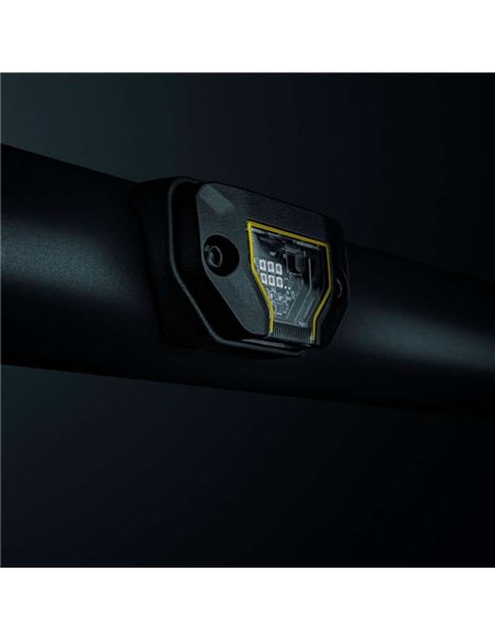 Luz de trabalho LED UNITY ROCK, vermelha, para superfícies planas ou curvas, 5W 200Lm, IP69K