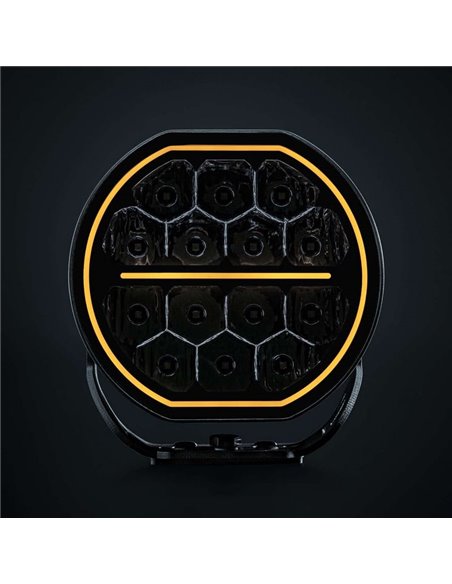 Faro delantero LED BIG ENERGY 7", luces altas, 60W 5600Lm, alcance 465m, R148, R149