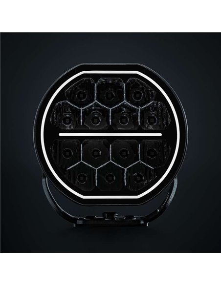 Faro delantero LED BIG ENERGY 7", luces altas, 60W 5600Lm, alcance 465m, R148, R149