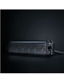 Luz LED de posición ámbar DARK KNIGHT SM6, con lente super oscura, R91, 3,3W 120x8x28mm