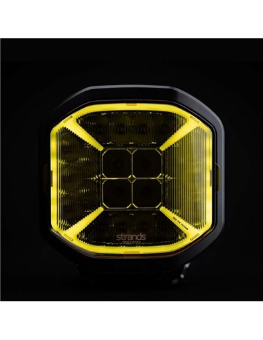 SIBERIA X DRIVING LIGHT Farol alto de LED de 7", modo Xperience, âmbar e branco, 130 W 1640/7430 Lm, alcance 308/620 m, R148, R1