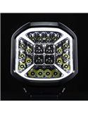 Faro de carretera LED SIBERIA X DRIVING LIGHT 7", modo Xperience, ámbar y blanca, 130W 1640/7430Lm, alcance 308/620m, R148, R149