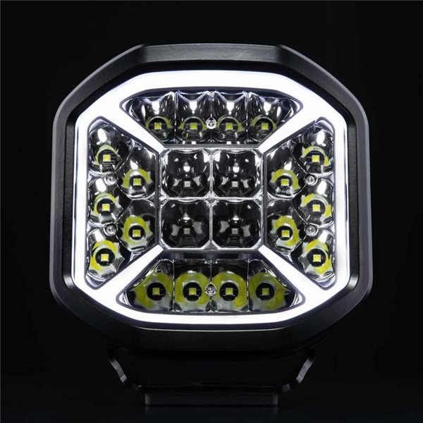 Faro de carretera LED SIBERIA X DRIVING LIGHT 7", modo Xperience, ámbar y blanca, 130W 1640/7430Lm, alcance 308/620m, R148, R149