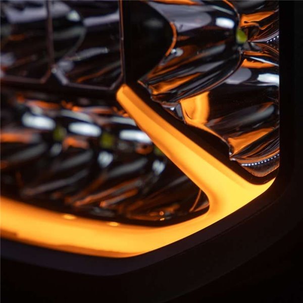 Faro de carretera LED SIBERIA X DRIVING LIGHT 9", modo Xperience, ámbar y blanca, 190W 1430/13350Lm, alcance 319/881m, R148, R14