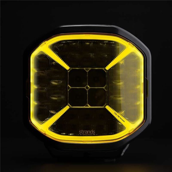 Faro de carretera LED SIBERIA X DRIVING LIGHT 9", modo Xperience, ámbar y blanca, 190W 1430/13350Lm, alcance 319/881m, R148, R14