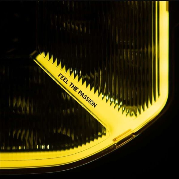 SIBERIA X DRIVING LIGHT Farol alto de LED de 9", modo Xperience, âmbar e branco, 190 W 1430/13350 Lm, alcance 319/881 m, R148, R