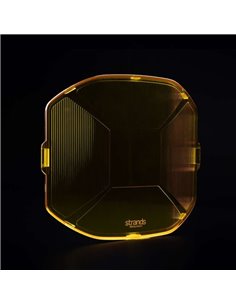 Cubierta de lente amarilla para personalizar faro de carretera SIBERIA X 7", aumenta la intensidad de luz en los laterales del v
