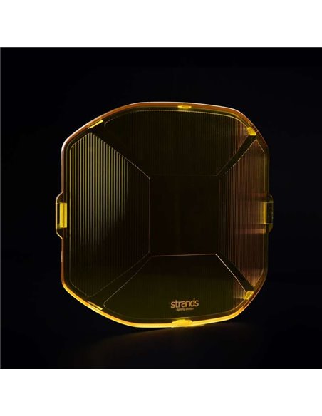 Cache lentille jaune pour personnalisation du phare SIBERIA X 7", augmente l'intensité lumineuse sur les côtés du véhicule