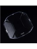 Cubierta de lente transparente para personalizar faro de carretera SIBERIA X 9", aumenta la potencia hacia los laterales del veh