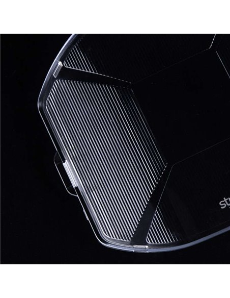 Cubierta de lente transparente para personalizar faro de carretera SIBERIA X 9", aumenta la potencia hacia los laterales del veh