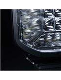 Cubierta de lente transparente para personalizar faro de carretera SIBERIA X 9", aumenta la potencia hacia los laterales del veh