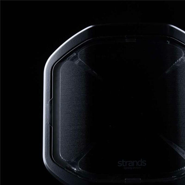 Cubierta de lente negra para personalizar faro de carretera SIBERIA X 9", permite ver la luz de posición en forma de 'X' 