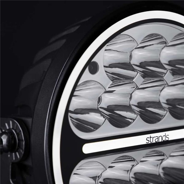 Phare LED longue portée SIBERIA XP 7", mode Xperience, 22/77 W, 1 540/5 710 lm, portée 342/660 m, lumière blanche/ambre, R148/R1