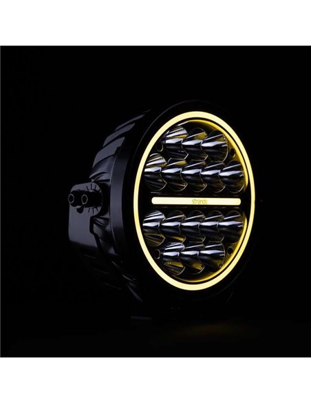 Farol de LED de longo alcance SIBERIA XP de 7", Modo Xperience, 22/77 W, 1540/5710 lm, alcance de 342/660 m, luz branca/âmbar, R