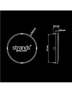 Cache-objectif jaune pour SIBERIA NR/XP 7", adoucit la lumière et offre une protection