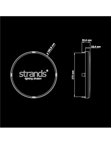 Tampa de lente amarela para SIBERIA NR/XP 7", suaviza a saída de luz e fornece proteção