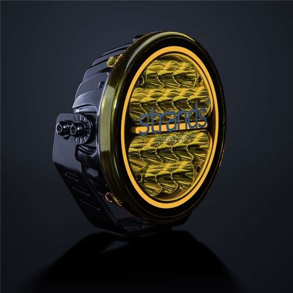 Cubierta de lente amarilla para SIBERIA NR/XP 7", suaviza la salida de luz y proporciona protección