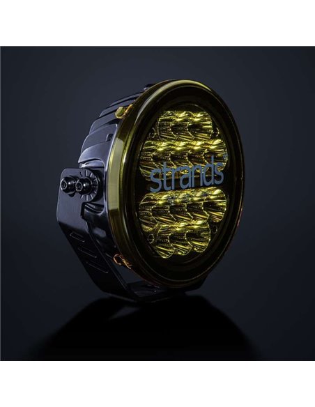 Cache-objectif jaune pour SIBERIA NR/XP 7", adoucit la lumière et offre une protection