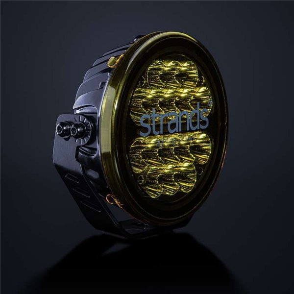 Cubierta de lente amarilla para SIBERIA NR/XP 7", suaviza la salida de luz y proporciona protección