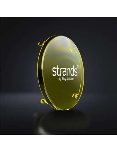 Cache-objectif jaune pour SIBERIA NR/XP 7", adoucit la lumière et offre une protection