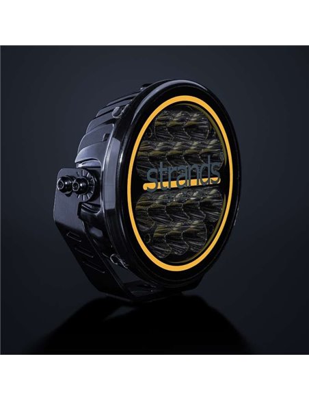 Cubierta de lente oscura para SIBERIA NR/XP 7", permite que las luces de posición brillen cuando la luz no está en uso