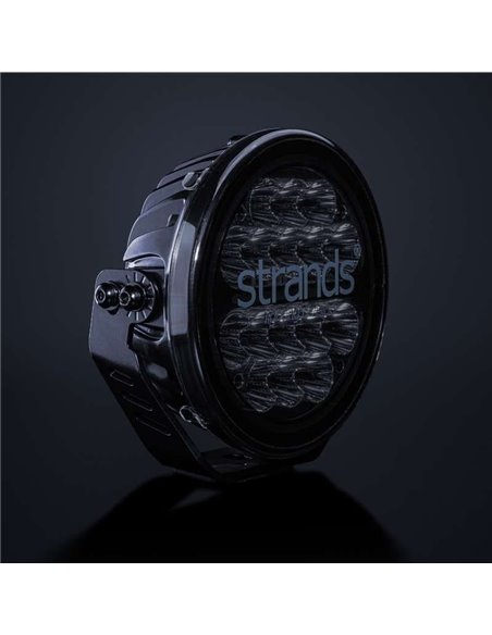 Cubierta de lente oscura para SIBERIA NR/XP 7", permite que las luces de posición brillen cuando la luz no está en uso