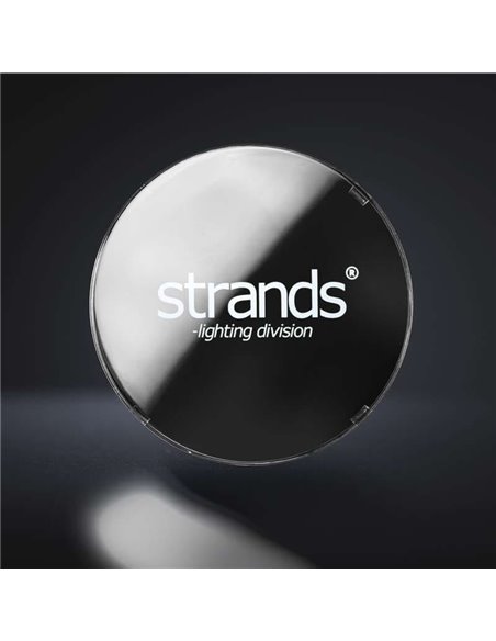 Cubierta de lente oscura para SIBERIA NR/XP 7", permite que las luces de posición brillen cuando la luz no está en uso