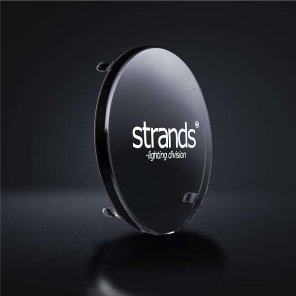 Tampa de lente escura para SIBERIA NR/XP 7", permite que as luzes de posição brilhem quando a luz não estiver em uso