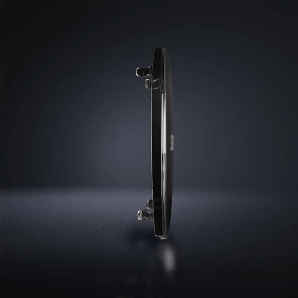 Tampa de lente escura para SIBERIA NR/XP 7", permite que as luzes de posição brilhem quando a luz não estiver em uso