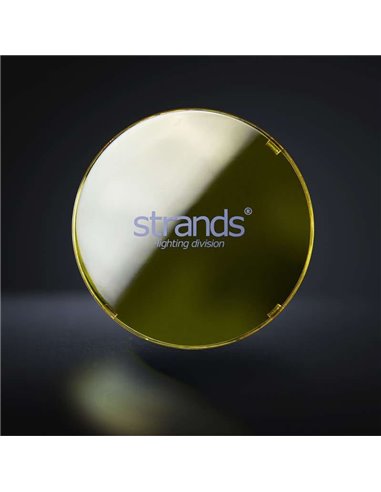 Cache-objectif jaune pour SIBERIA NR/XP 9", adoucit la lumière et offre une protection